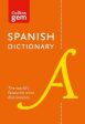 Dictionaries Collins: Spanish Gem Dictionary: (Collins Gem) [2016] paperback Online Sale