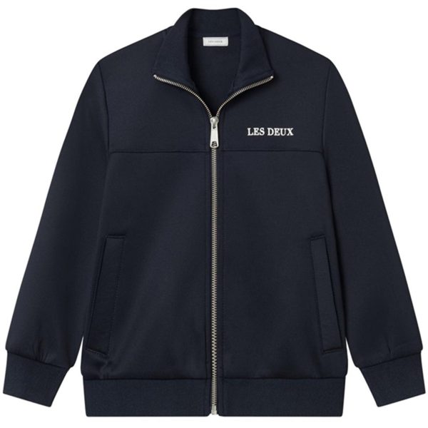 Les Deux Kids Dark Navy Ballier Track Jacket For Sale