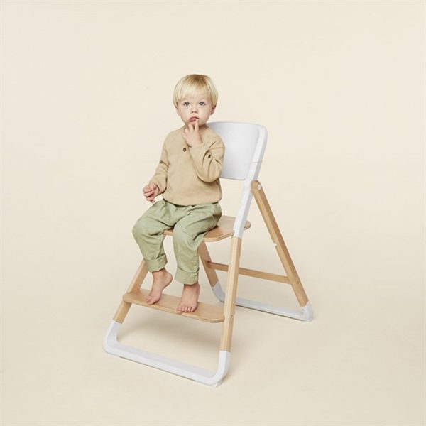 Ergobaby Evolve Chair Natural Wood White Cheap