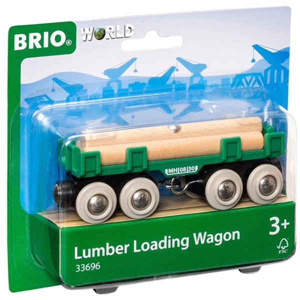 BRIO® Togvogn Med Tømmer Sale