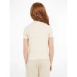 Calvin Klein Light Crinkle T-Shirt Whitecap Gray Sale