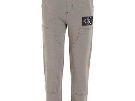 Calvin Klein Silk Spacer Workwear Sweatpants Brushed Nickel Supply