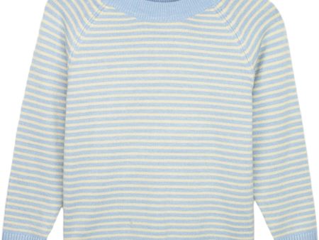 Fliink Serenity Stripe Favo Stripe Strikket Pullover For Discount