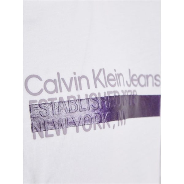 Calvin Klein Hero Mini Logo T-Shirt Bright White For Sale