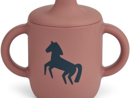 Liewood Neil Drikkekopp Horses Dark Rosetta on Sale