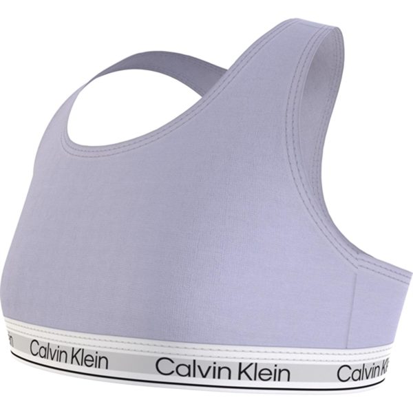 Calvin Klein Bralette 2-pakning Lavendersplash Pvh Black For Sale