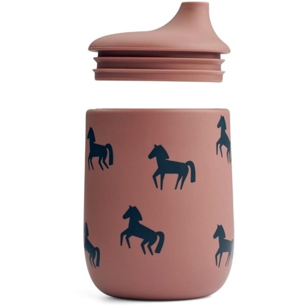 Liewood Ellis Drikkekopp Horses Dark Rosetta For Discount