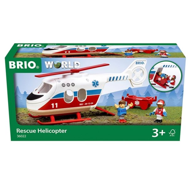 BRIO® Redningshelikopter Supply