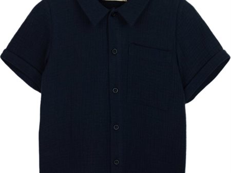 Fliink Navy Elmo Skjorte Hot on Sale