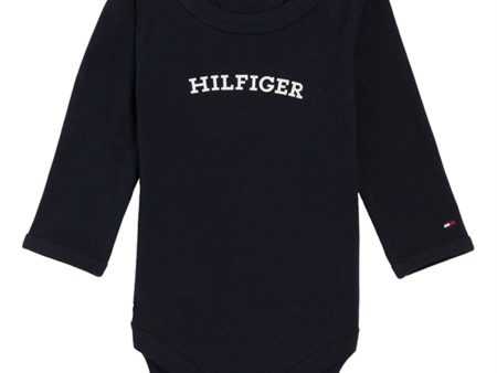 Tommy Hilfiger Baby Curved Monotype Body Desert Sky For Cheap