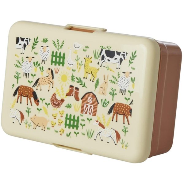 RICE Brown Farm Totable Stor Madkasse Supply