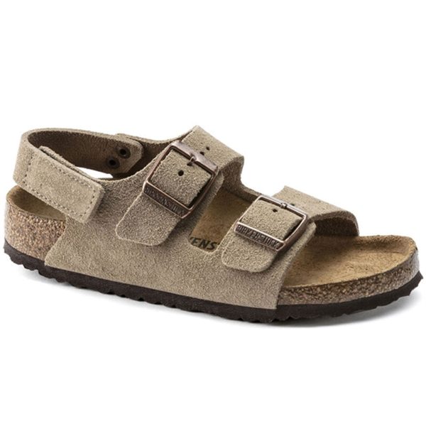 Birkenstock Milano HL Kids VL Taupe Sandal Online Sale