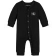 Calvin Klein Monogram Rib Heldrakt Ck Black Online Sale