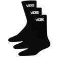 VANS By Classic Crew Youth Sokker 3-Pakning Black Cheap