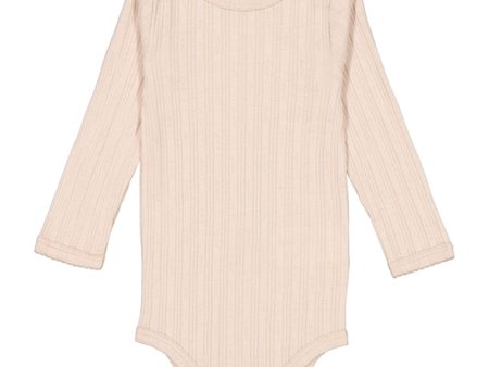 MarMar Modal Cream Taupe Benedicte Pointelle Rib Body For Cheap