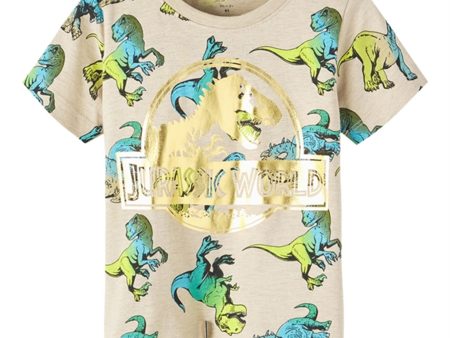 Name it Peyote Melange Julle Jurassic T-Shirt Sale