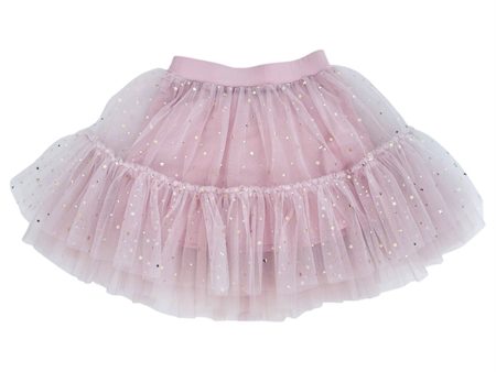 Dolly by Le Petit Tom Stars & Moon Tulle Tutu Skjørt Dusty Violet on Sale