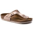 Birkenstock Gizeh Kids Electric Metallic Copper Sandal Online Sale