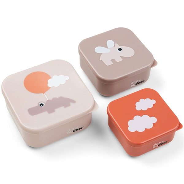 Done by Deer Snack Box Set 3-pack Happy Clouds Powder Cheap