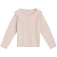 Hust & Claire Mini Pen Cardigan Skin Chalk Online now