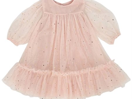 Dolly by Le Petit Tom Empress Tulle Kjole Ballet Pink on Sale