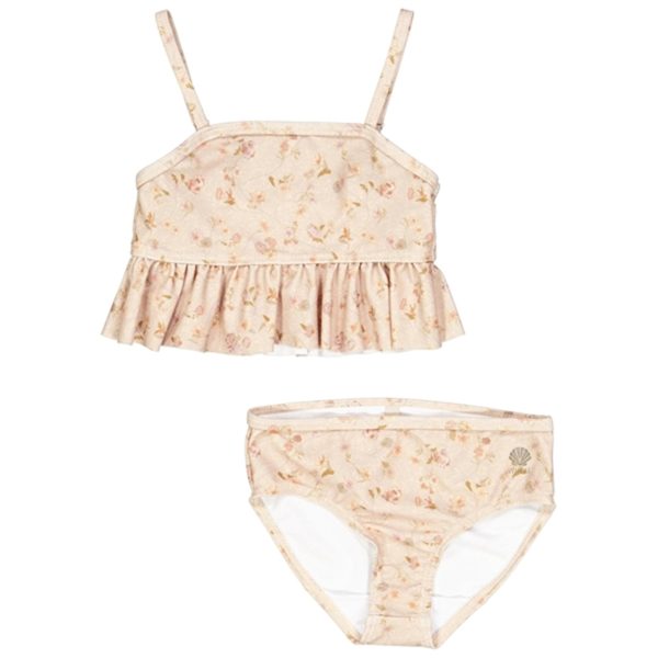 Wheat Purple Poppy Flowers Lærke Bikini Online now