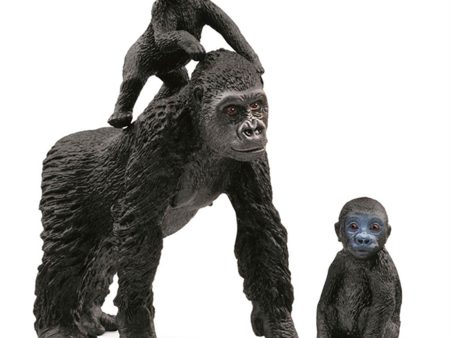 Schleich Wild Life Gorilla Family Online now