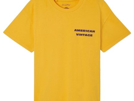 American Vintage T-shirt Fizvalley Canari Vintage Discount