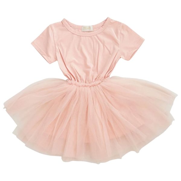 Dolly by Le Petit Tom Tutully T-Shirt Tutu Kjole Pink Online