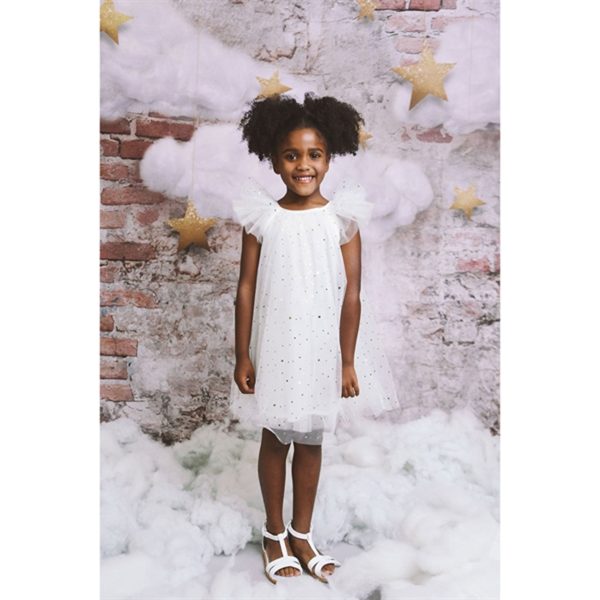 Dolly by Le Petit Tom Fairy Tulle Kjole Off White For Sale