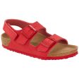 Birkenstock Milano HL K Earthy V. Active Red Sandal on Sale