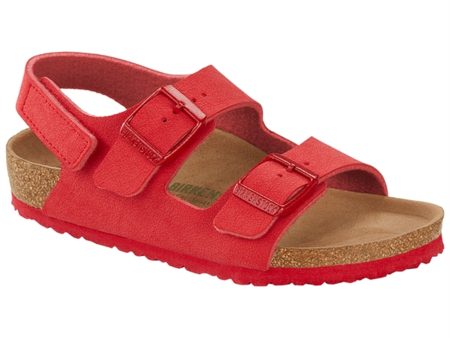 Birkenstock Milano HL K Earthy V. Active Red Sandal on Sale