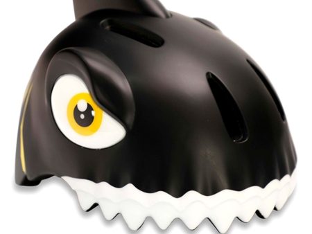 Crazy Safety Shark Cykelhjelm Black For Sale