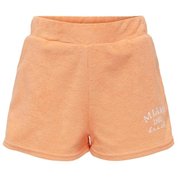 Kids ONLY Orange Chiffon Lelu Sweat Shorts Cheap