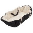 Copenhagen Colors Babylift og Lekematte Black w. Creme Solid Stripe Online Hot Sale