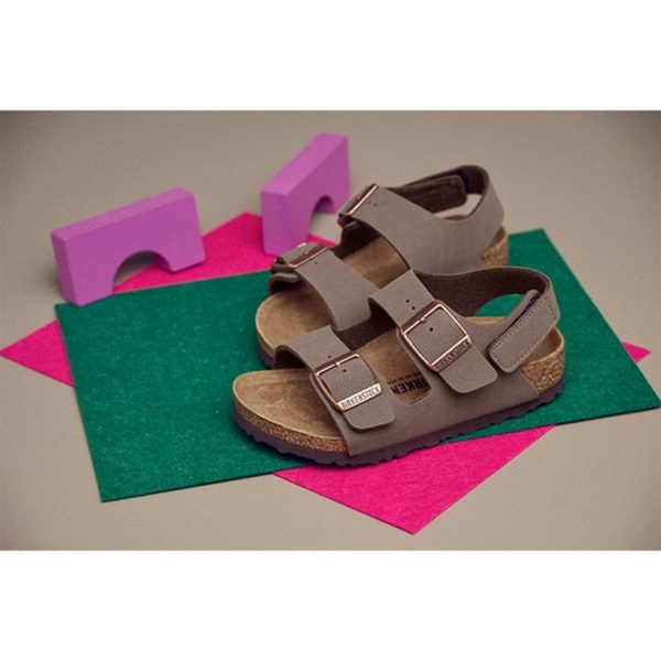 Birkenstock Milano HL Kids Mocha Sandal Online Sale