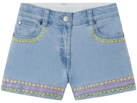 Stella McCartney Light Blue Shorts Sale