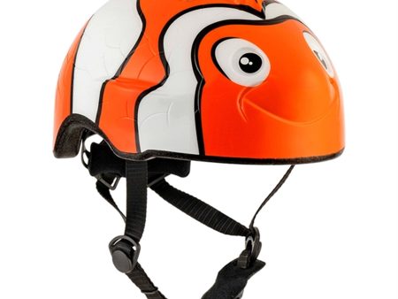 Crazy Safety Fish Cykelhjelm Orange Online now