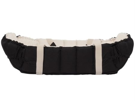 Copenhagen Colors Babylift og Lekematte Black w. Creme Solid Stripe Online Hot Sale