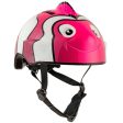 Crazy Safety Fish Cykelhjelm Pink Online now