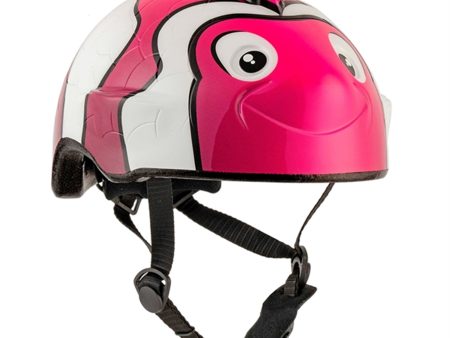 Crazy Safety Fish Cykelhjelm Pink Online now