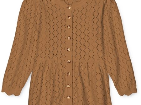 Fliink Tigers Eye Oma Strikk Cardigan Cheap