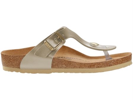 Birkenstock Gizeh Kids Electric Metallic Gold Sandal Online Sale