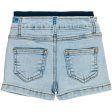 THE NEW Siblings Light Blue Wash Garen Denim Shorts For Discount