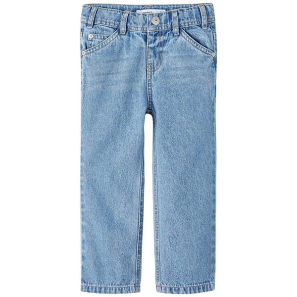 Name it Light Blue Denim Ryan Straight Jeans Sale