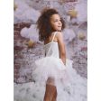 Dolly by Le Petit Tom Velvet Leotard With Tulle Tutu Kjole Off White Online