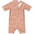 Wheat Red Flower Meadow Cas Badedrakt Hot on Sale