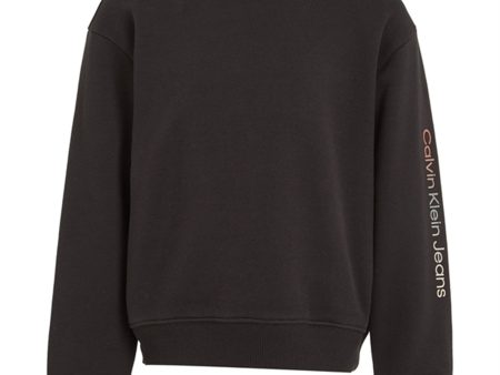 Calvin Klein Gradient Institutional Collegegenser Ck Black For Sale