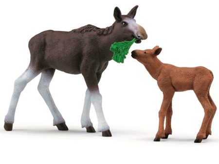 Schleich Wild Life Moose Family Cheap