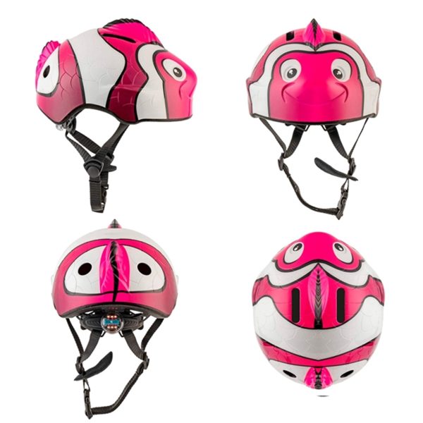 Crazy Safety Fish Cykelhjelm Pink Online now